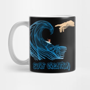 Surf Creation Michelangelo Big Blue Wave Mug